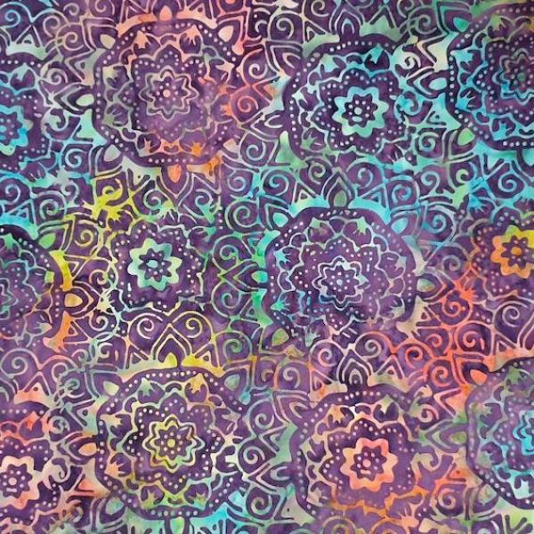 ORIENTAL - Gamboge - Batikstoff aus Indonesien